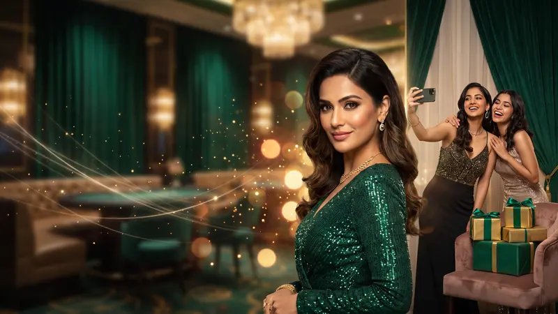 Friends in evening dresses taking a selfie – KU9 invite friends